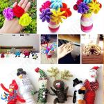 سلك وبري كثيف سادة 30 سم 30 قطعة