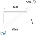دبابيس 26/6 RAION