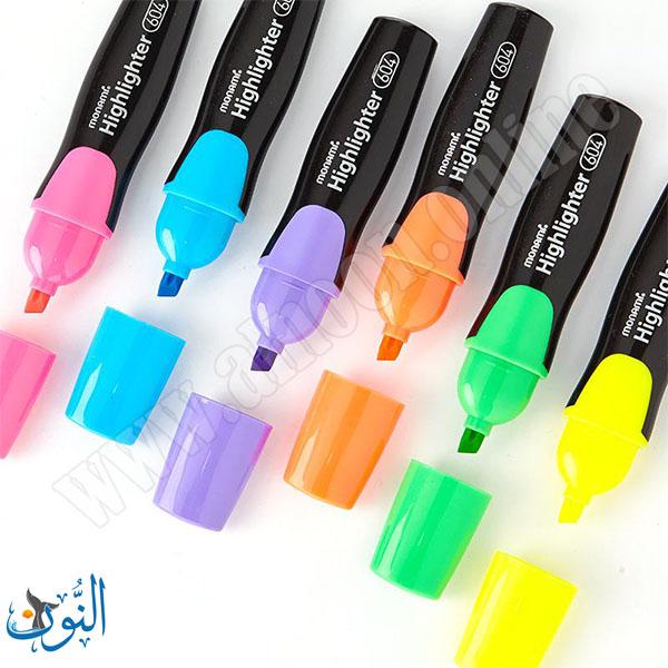 قلم تحديد مضيء  monami 604
