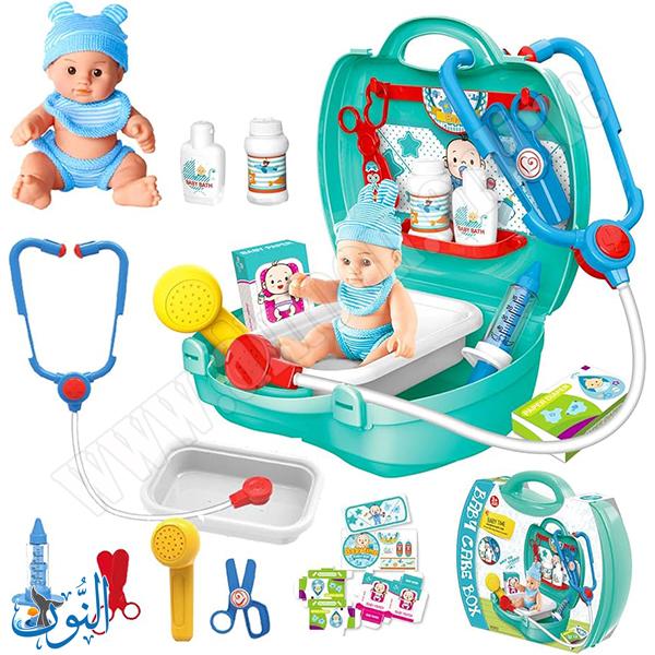 حقيبة لعبة العناية بالطفل 17 قطعة BOWA