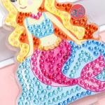 لوحة ماسية اكريليك مع قاعدة