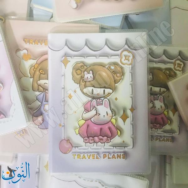 دفتر يوميات بناتي غلاف نايلون قياس 9×13سم