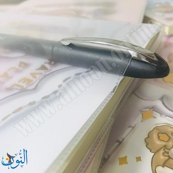 دفتر يوميات بناتي غلاف نايلون قياس 7×10سم