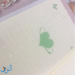 دفتر يوميات بناتي غلاف نايلون قياس 7×10سم
