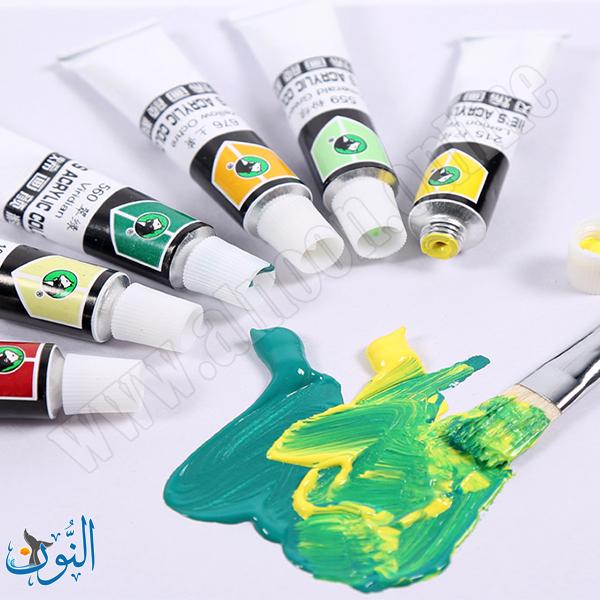طقم الوان اكريليك 12 مل قوام كثيف ونتائج ثابته ماريس