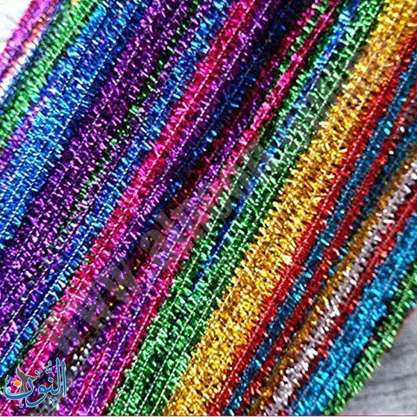 سلك وبري مع لمعة 30 سم 50 قطعة