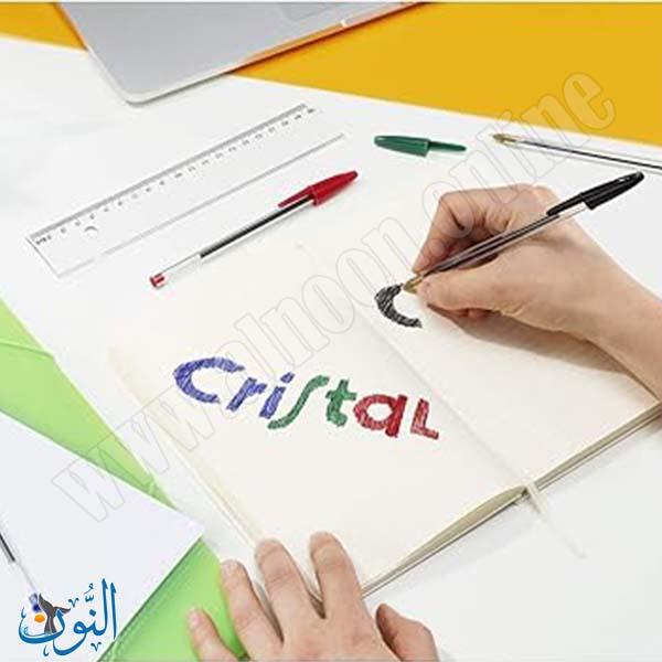 قلم حبر جاف BIC Cristal