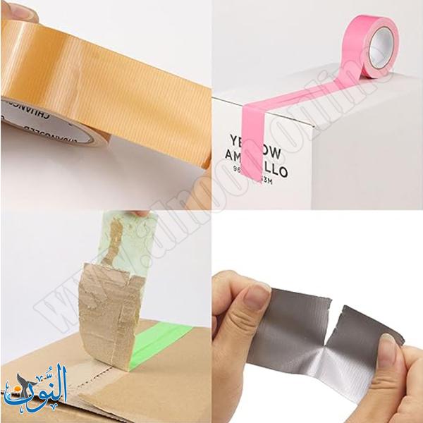 شريط قماش لاصق عرض 48 مم طول 20 متر