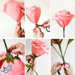 شريط اخضر لجذع الزهور 12مم ×25.6 متر  Flower Tape