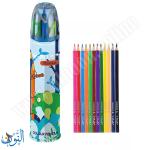 الوان خشب 12 لون في علبة معدنية Y.PLUS FOREST