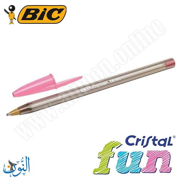 قلم حبر جاف BIC Cristal FUN 1.6mm