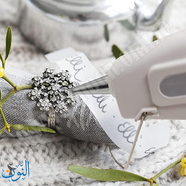 اصابع سيليكون شفاف لاصق حراري 30 سم