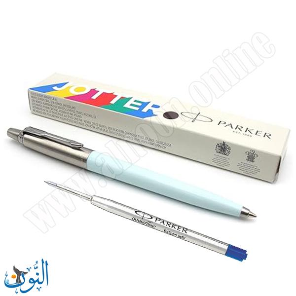 قلم حبر جاف أزرق مع تعبئة إضافية PARKER JOTTER