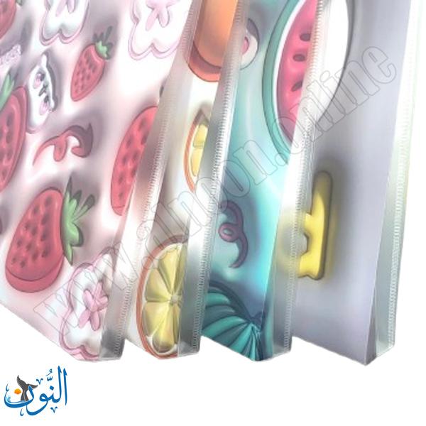 ملف سحاب بلاستيك رسومات ثلاثية الأبعاد