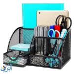 منظم مكتب معدني مع جارور