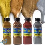 طقم الوان غواش معدنية 4 لون×140غم اوميغا