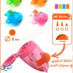 براية بلاستيك مع حاوية شكل طيارة Y.PLUS MINO