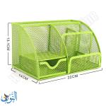 منظم مكتب معدني مع جارور