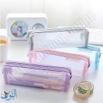 مقلمة شفافة 1 سحاب PVC