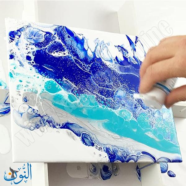 مجموعة احترافية لصبّ الأكريليك  47 قطعة pebeo POURING experiences