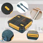 علبة طعام خانتين 0117