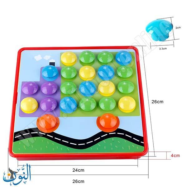 لعبة أزرار الفطر BUTTON NAIL 1260