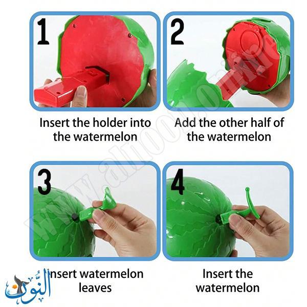لعبة تحدي تحطيم البطيخة