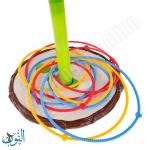 لعبة الطائر المتأرجح والحلقات