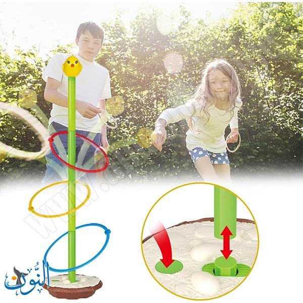 لعبة الطائر المتأرجح والحلقات