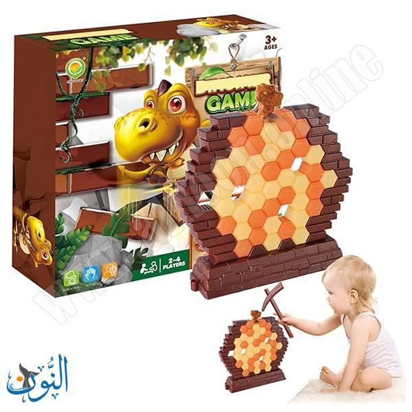 لعبة تحطيم الجدار وانقاذ الديناصور