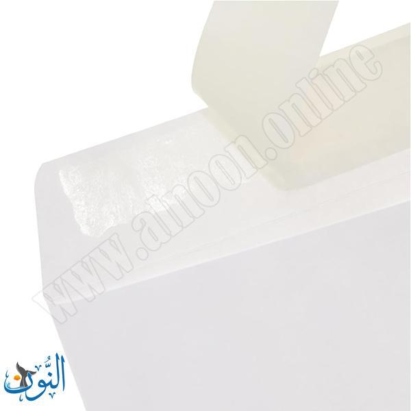 ظرف أبيض لاصق ورق 90 غم