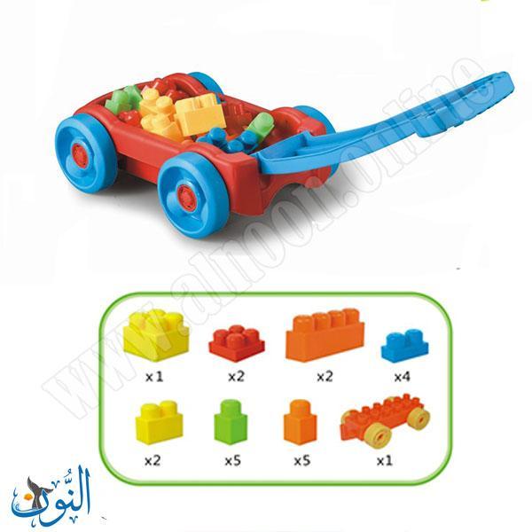 عربة مكعبات بناء 22 قطعة MX216