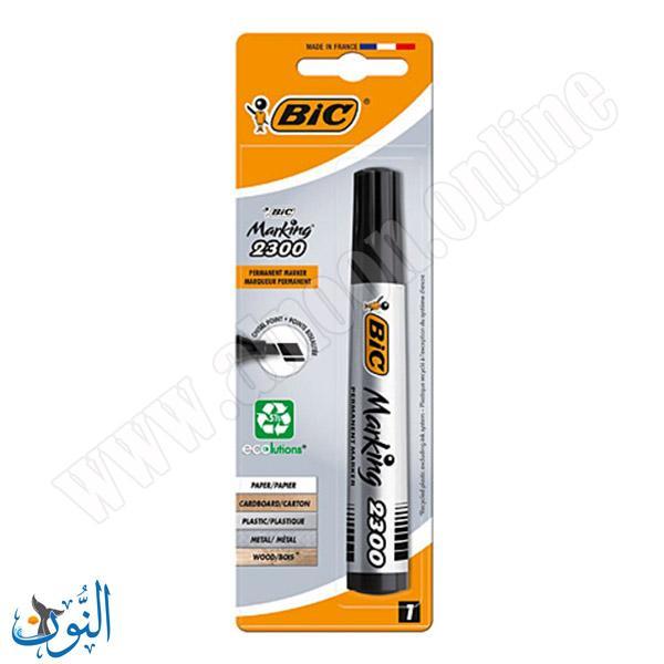 قلم تخطيط ثابت أسود BIC Marking 2300 BL1