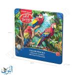 الوان خشب 24 لون علبة معدنية  ErichKrause PREMIUME