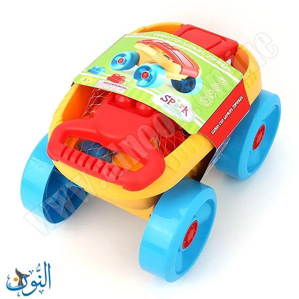 عربة مكعبات بناء 22 قطعة MX3131