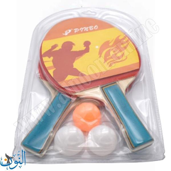 مضارب طاولة مع ثلاث كرات PINBO