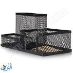 منظم مكتب معدني 3 خانات