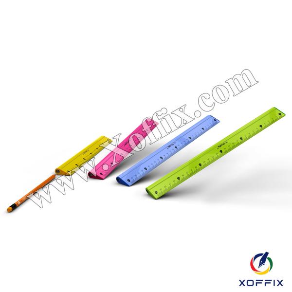 مسطرة متعددة الخيارات 20 سم Y.PLUS 4 IN 1