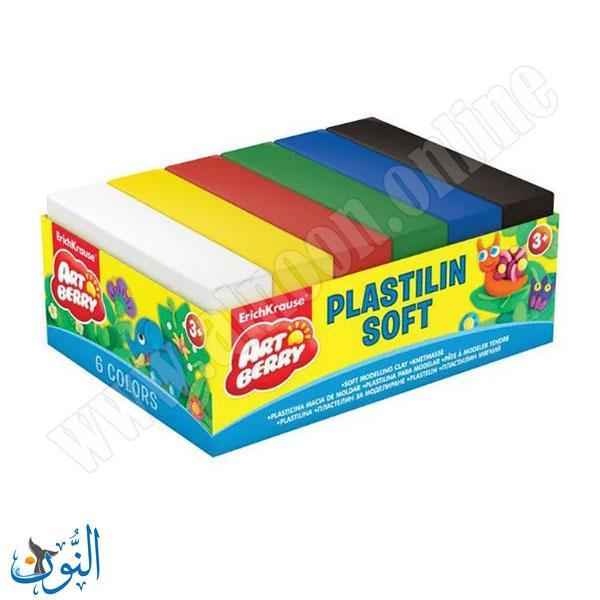 ملتينة 6 لون * 50 غم ErichKrause