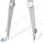 فرجار مدرسي معدني مع ملحقات في علبة صلبة  STAEDTLER  Noris 550 02