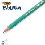 4 اقلام رصاص مع ممحاة BIC Evolution