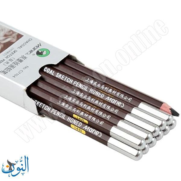 قلم فحم علبة 12 قطعة ماريس 14B