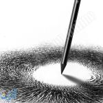 قلم فحم فني غير خشبي علبة 24 قلم للرسم والتظليل ماريس  Soft