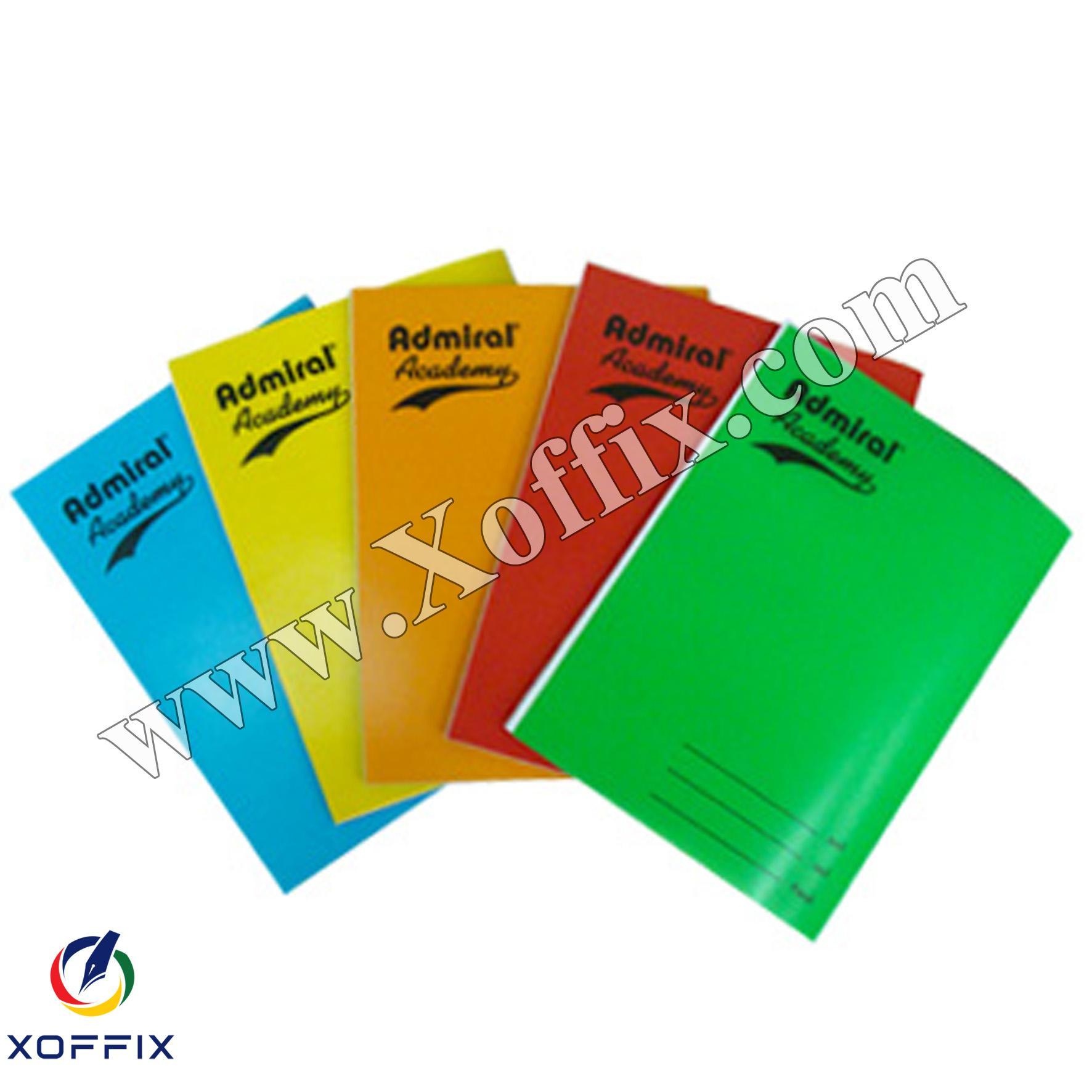 دفتر مدرسي غلاف بلاستيك 40 ورقة - ربطة 14 دفتر -