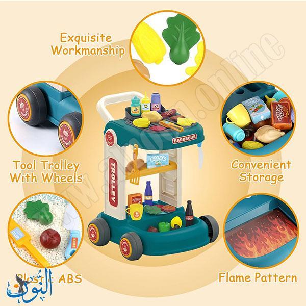 عربة الشواء 43 قطعة BOWA 8161