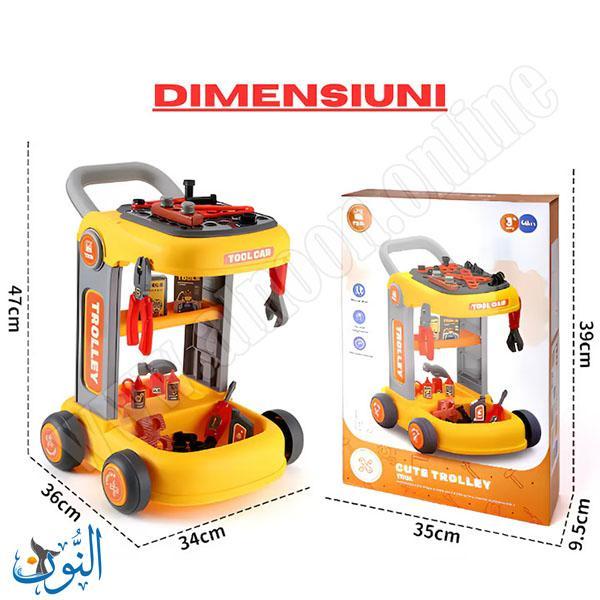 عربة معدات 46 قطعة BOWA 8162