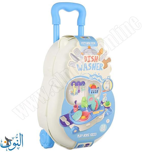 عربة غسالة الصحون للأطفال – دب المطبخ، 28 قطعة BOWA