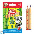 الوان خشب عملاق 8 لون مع براية ErichKrause