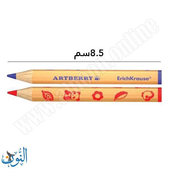 الوان خشب عملاق 8 لون مع براية ErichKrause