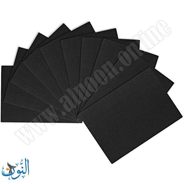 '-70 طبق - كرتون أسود - قياس A4 -